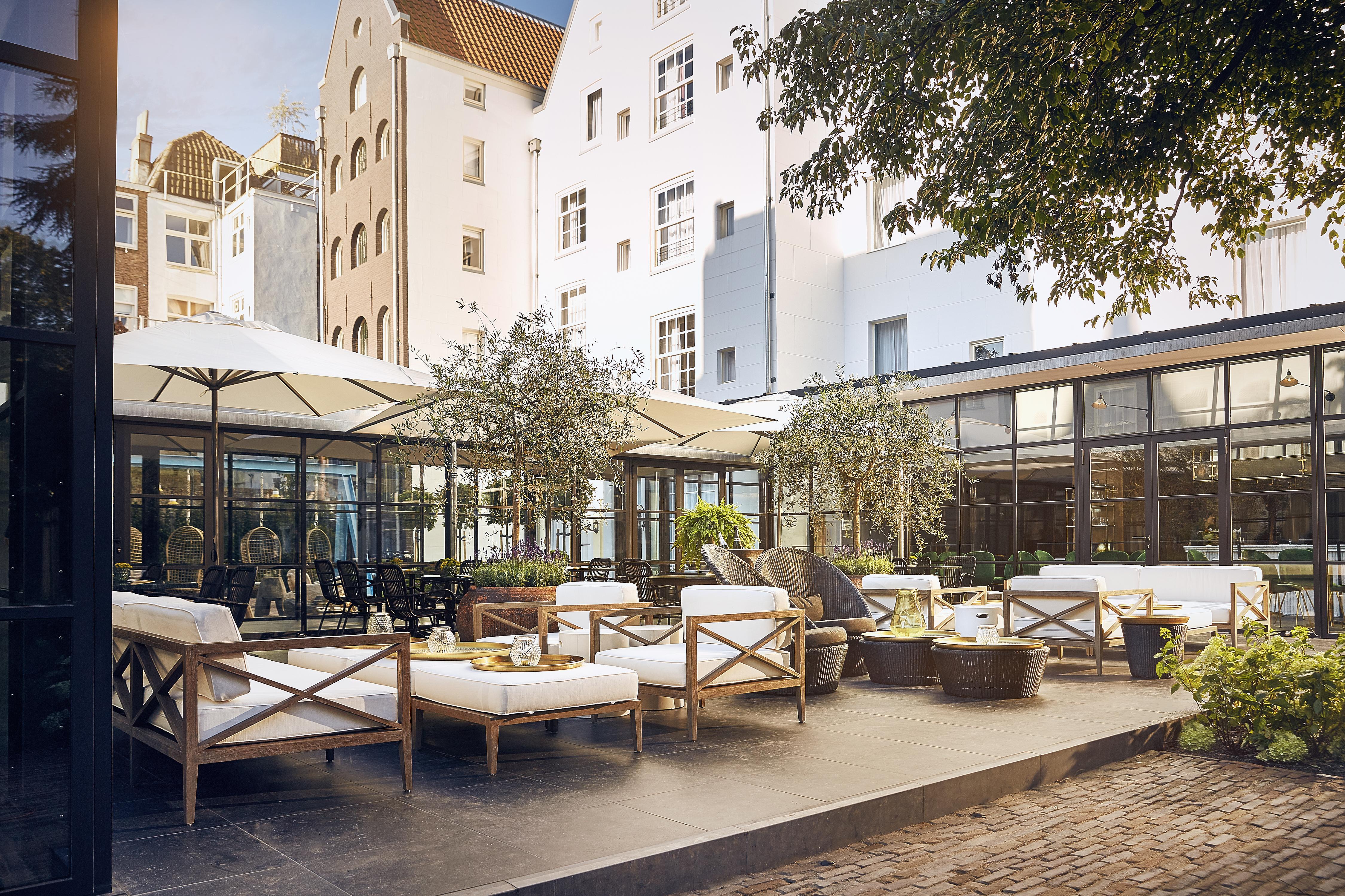 Pulitzer Amsterdam Hotel Kültér fotó The Garden at The Ivy Collection